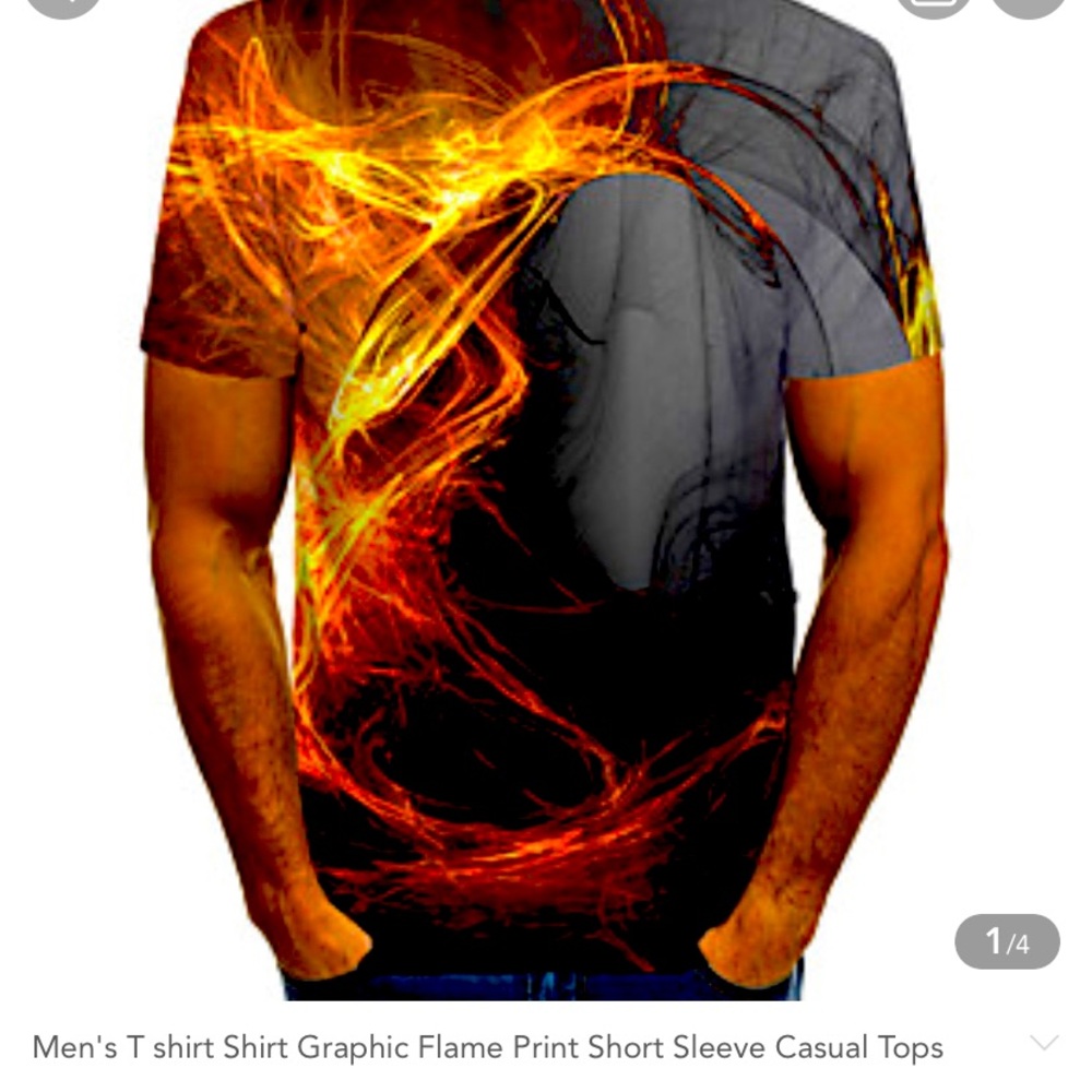 Men’s 3D graphic t shirt